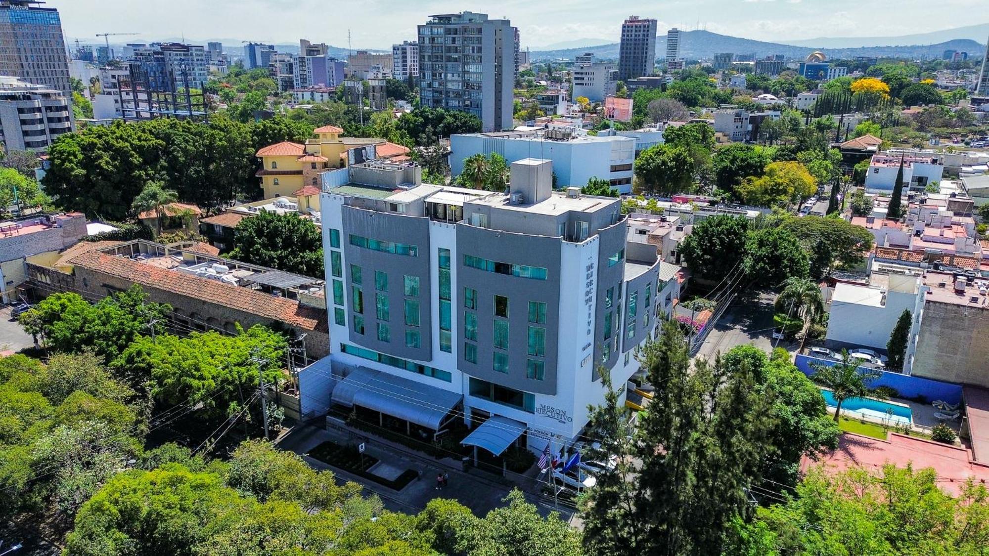 Hotel Meson Ejecutivo Guadalajara Minerva - Av Mexico Exterior foto